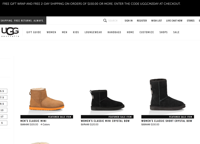 ugg outlet promotional code