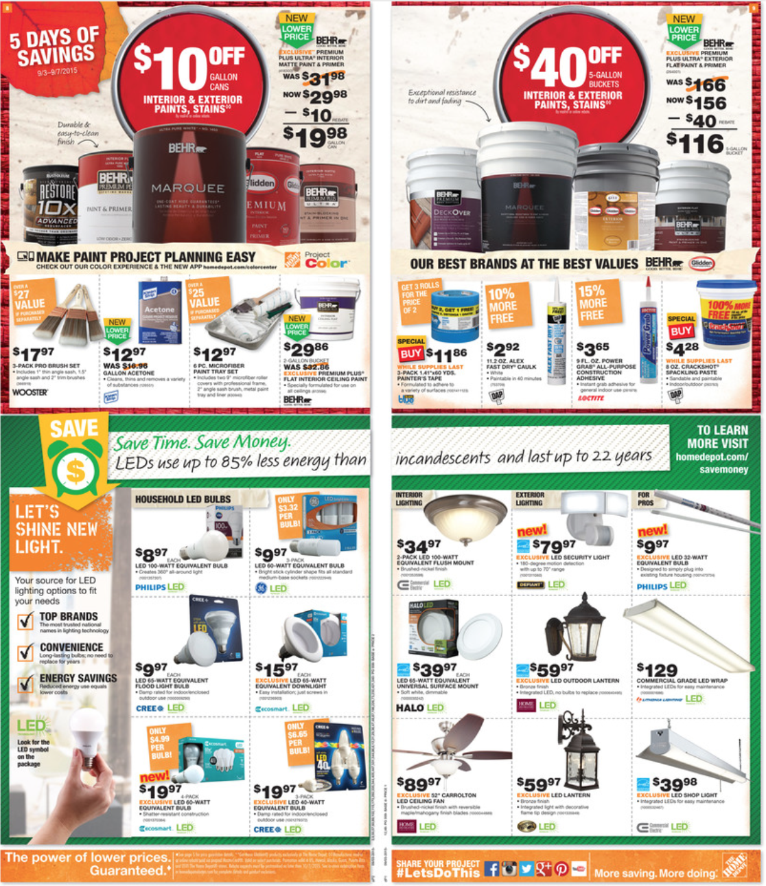 Home Depot Labor Day Sale 2019 - 0