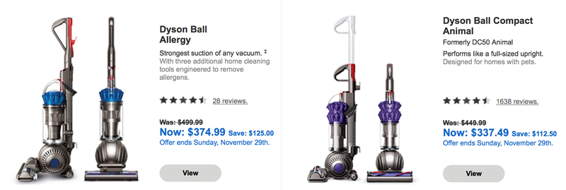 dyson ball black friday