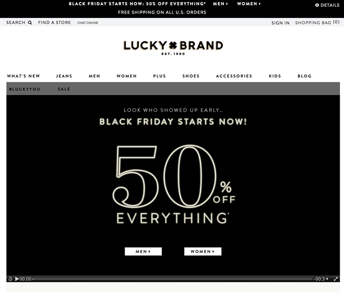 lucky brand outlet black friday