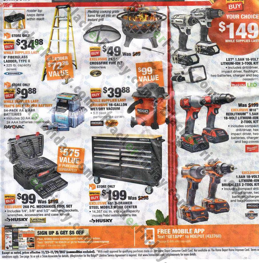 The Home Depot Black Friday Ads 2019