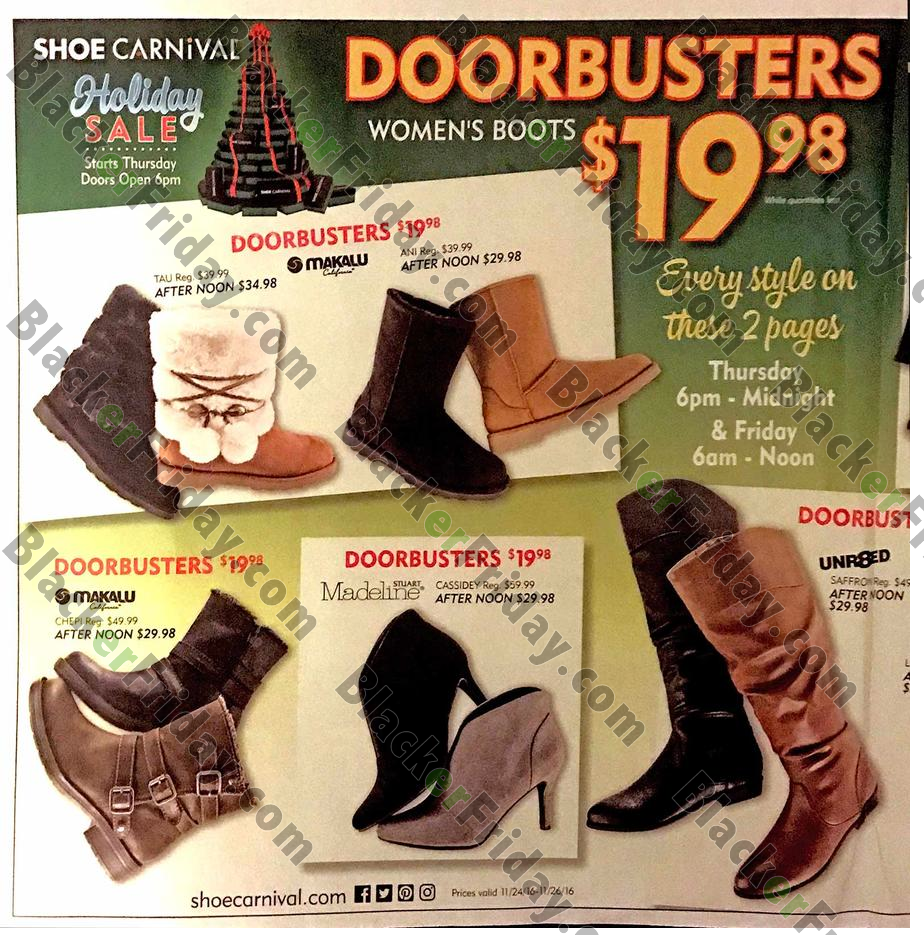 shoe carnival boots black friday