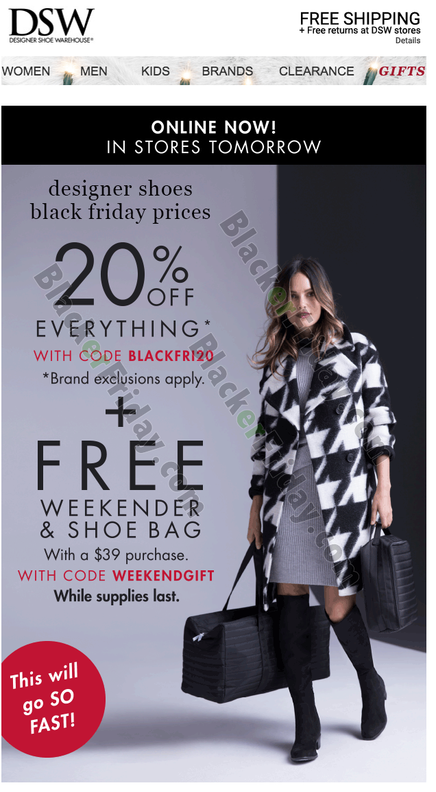 DSW Black Friday 2021 Sale - What to 