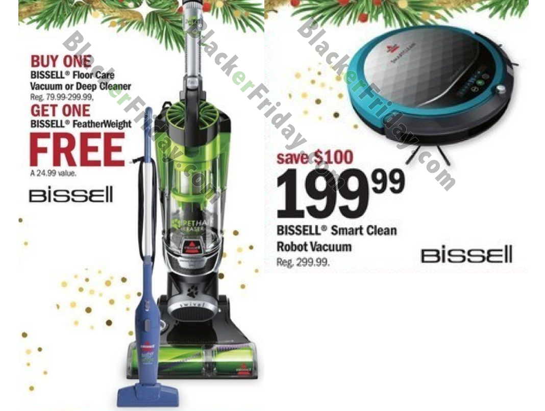 Bissell Black Friday Sale 2018 & Symphony Vacuum Deals Blacker Friday