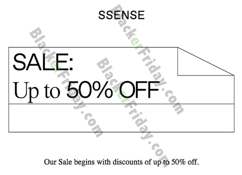 what time does ssense sale start