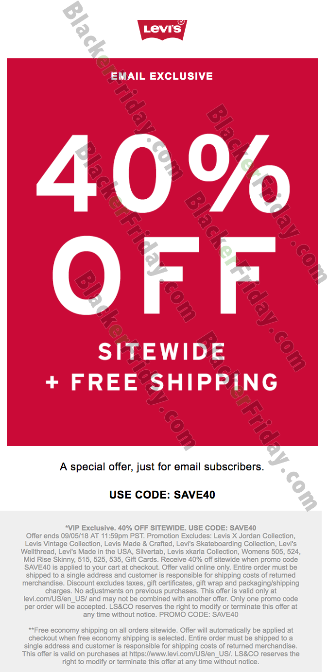 Levi's Memorial Day Sale Online, SAVE 53%.