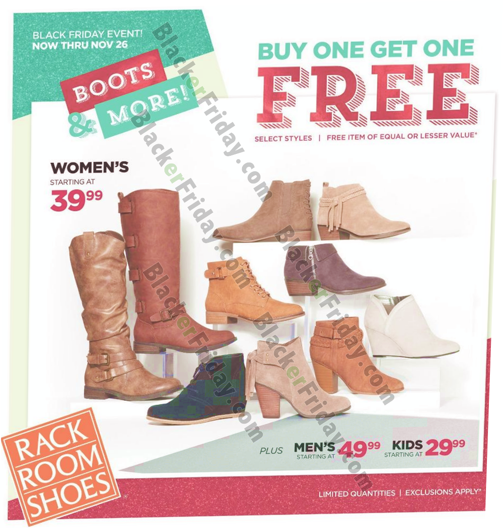 Rack Room Shoes Black Friday 2019 Ad Is Here See What S On