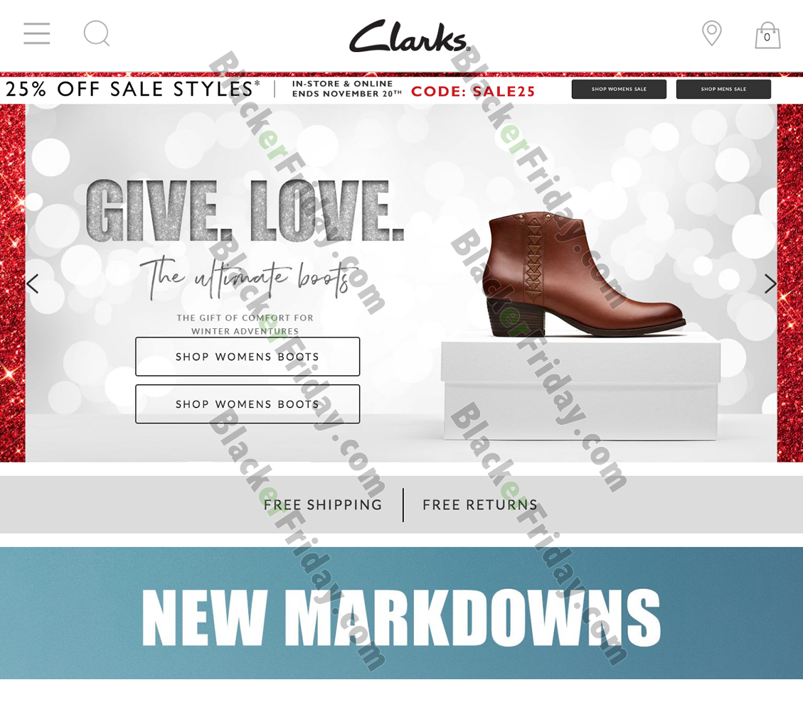 clark shoes black friday sale