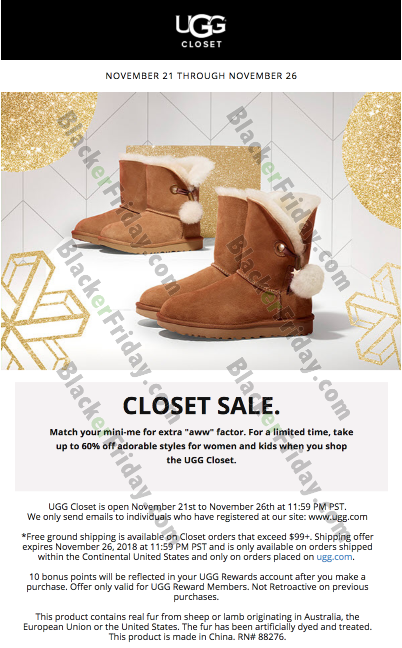 UGG Cyber Monday 2020 Sale - What to 
