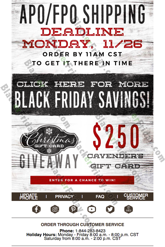 Cavender&#39;s Black Friday 2020 Sale - What To Expect - Blacker Friday