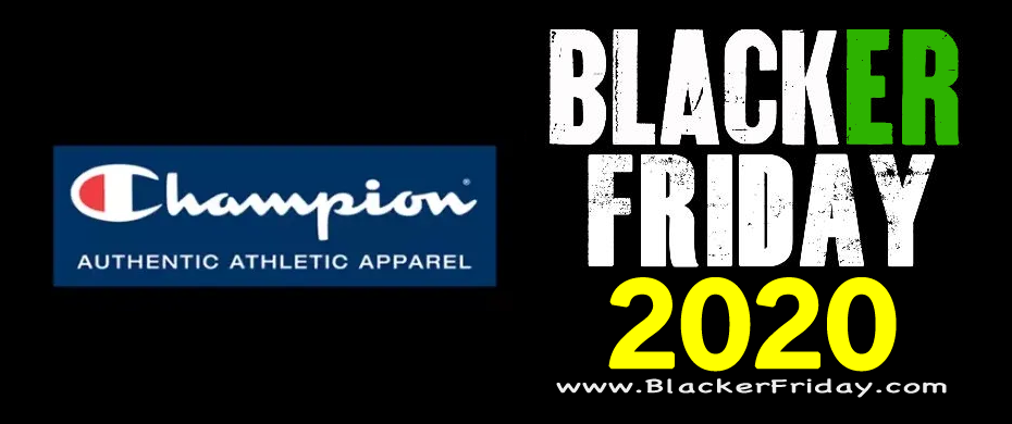 Champion Black Friday 2020 Sale - What 