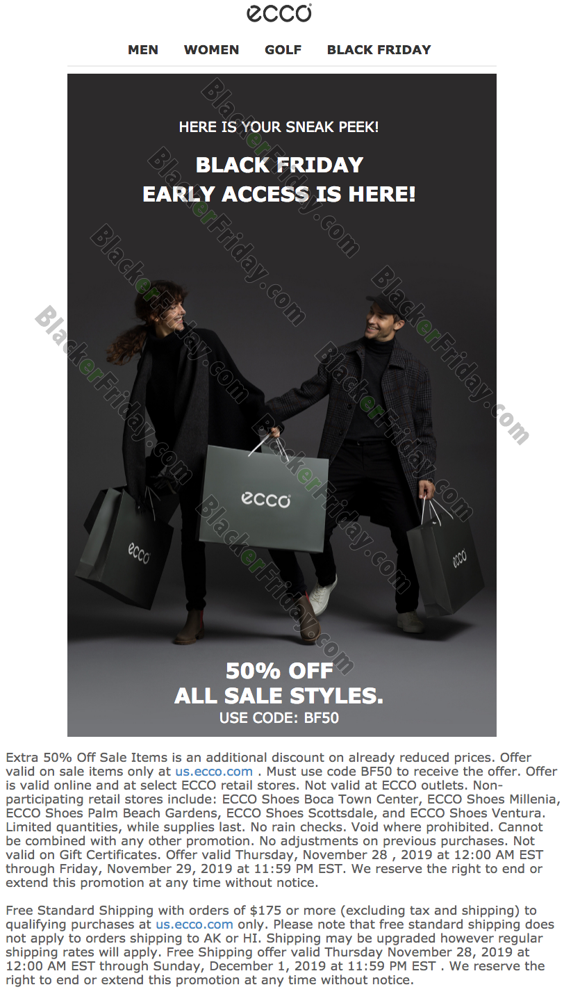 ECCO Black Friday 2021 Sale - What to 