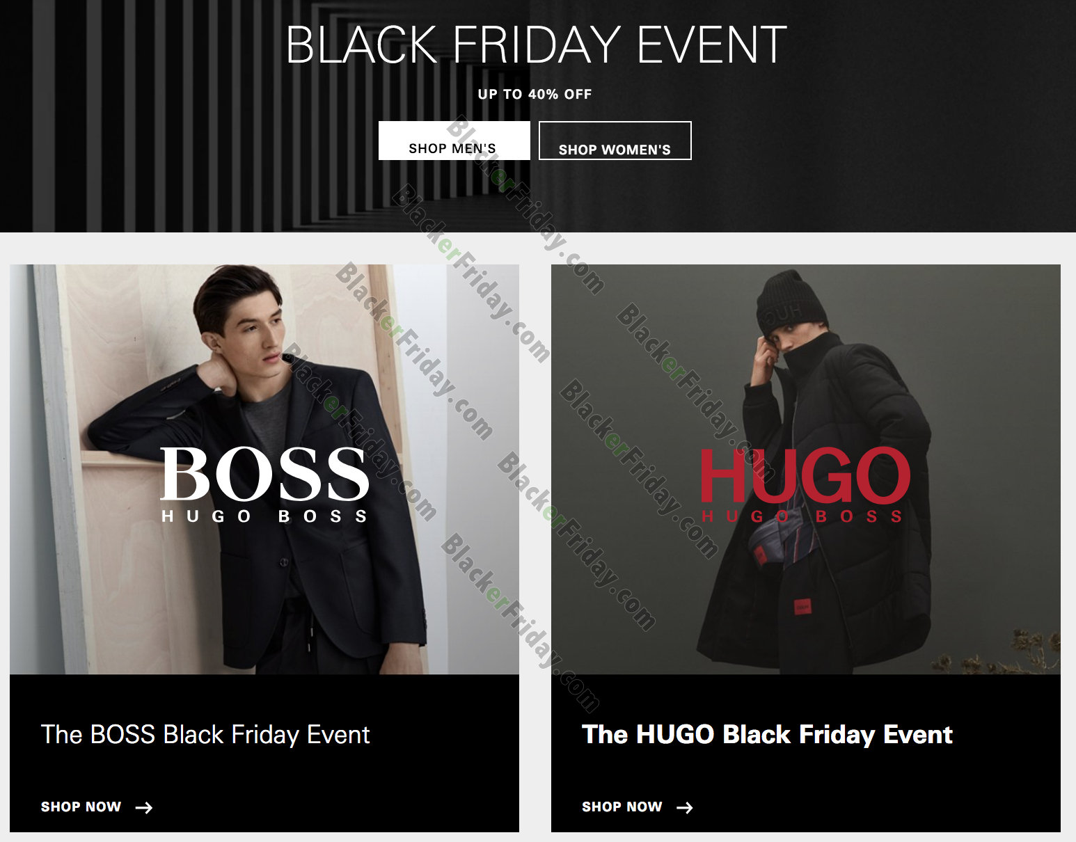 boss black friday sale