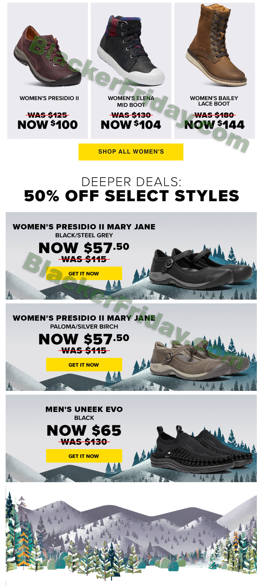 keen shoes black friday sale