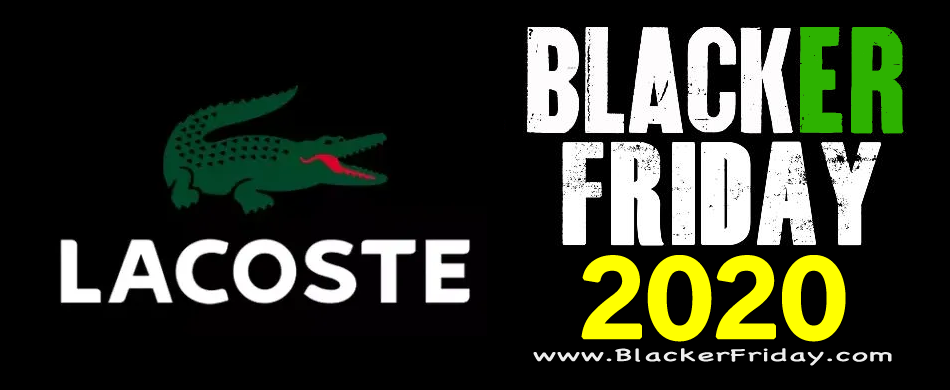 black friday 2018 lacoste