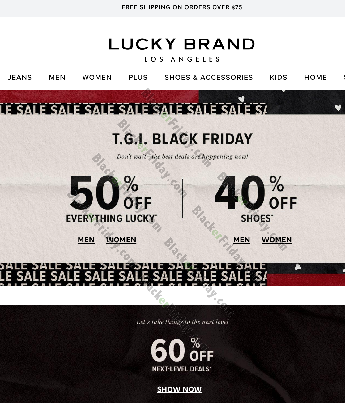 lucky jeans black friday