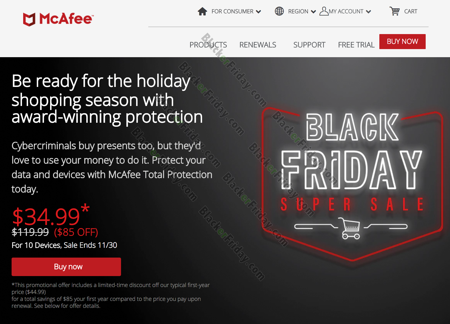 McAfee Black Friday 2021 Sale What to Expect Blacker Friday