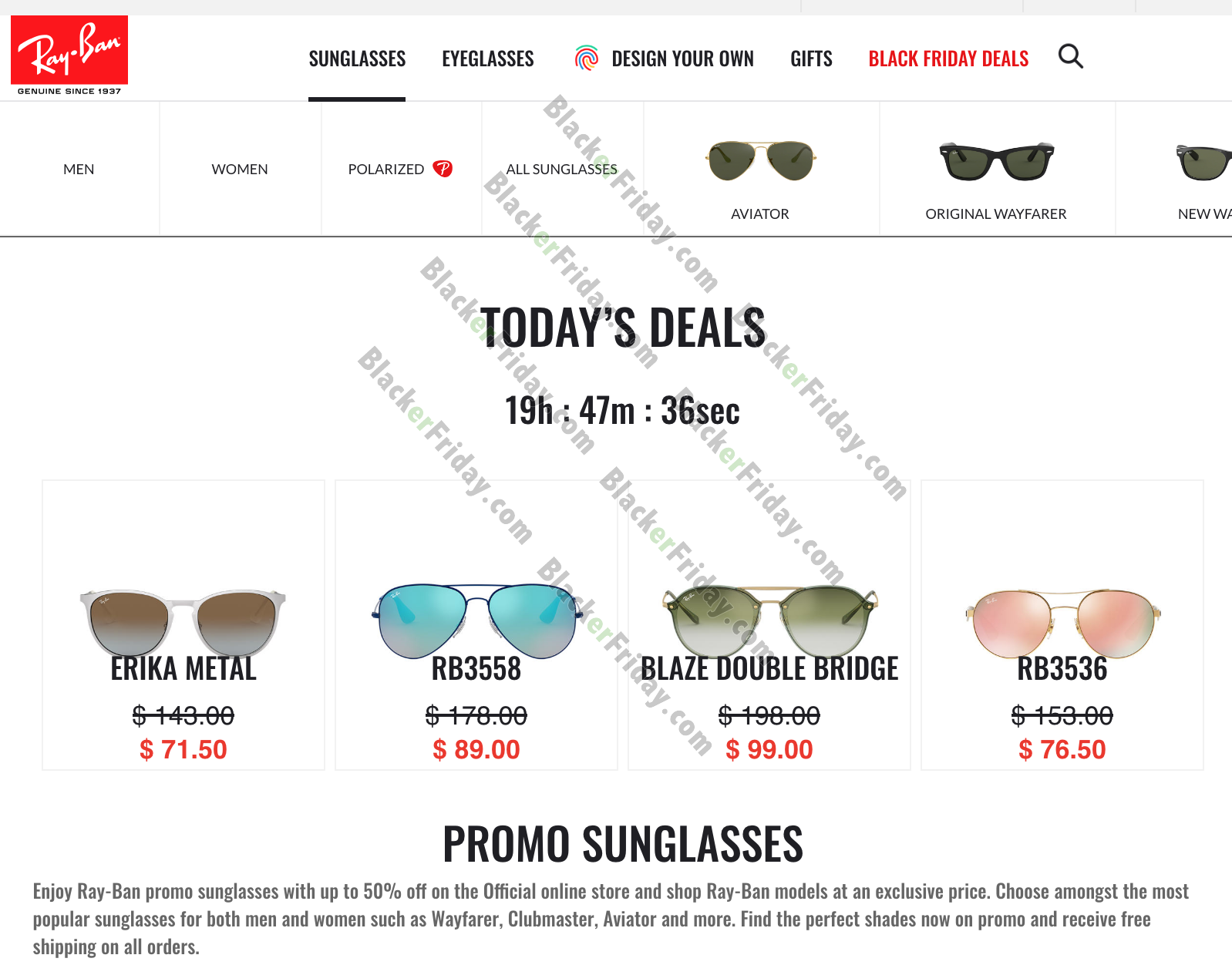 ray ban cyber monday - 64% OFF 