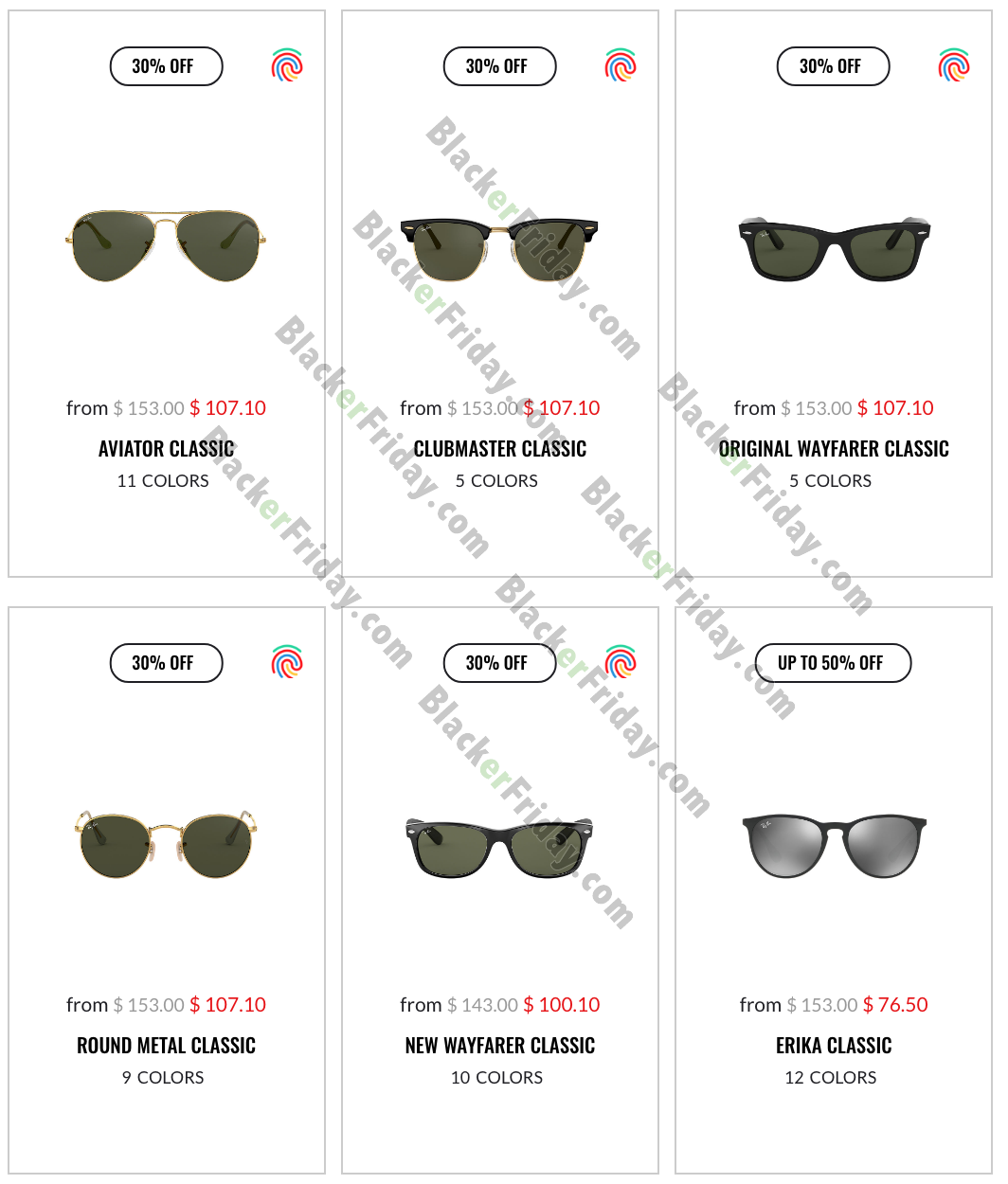 ray ban sunglasses black friday sale