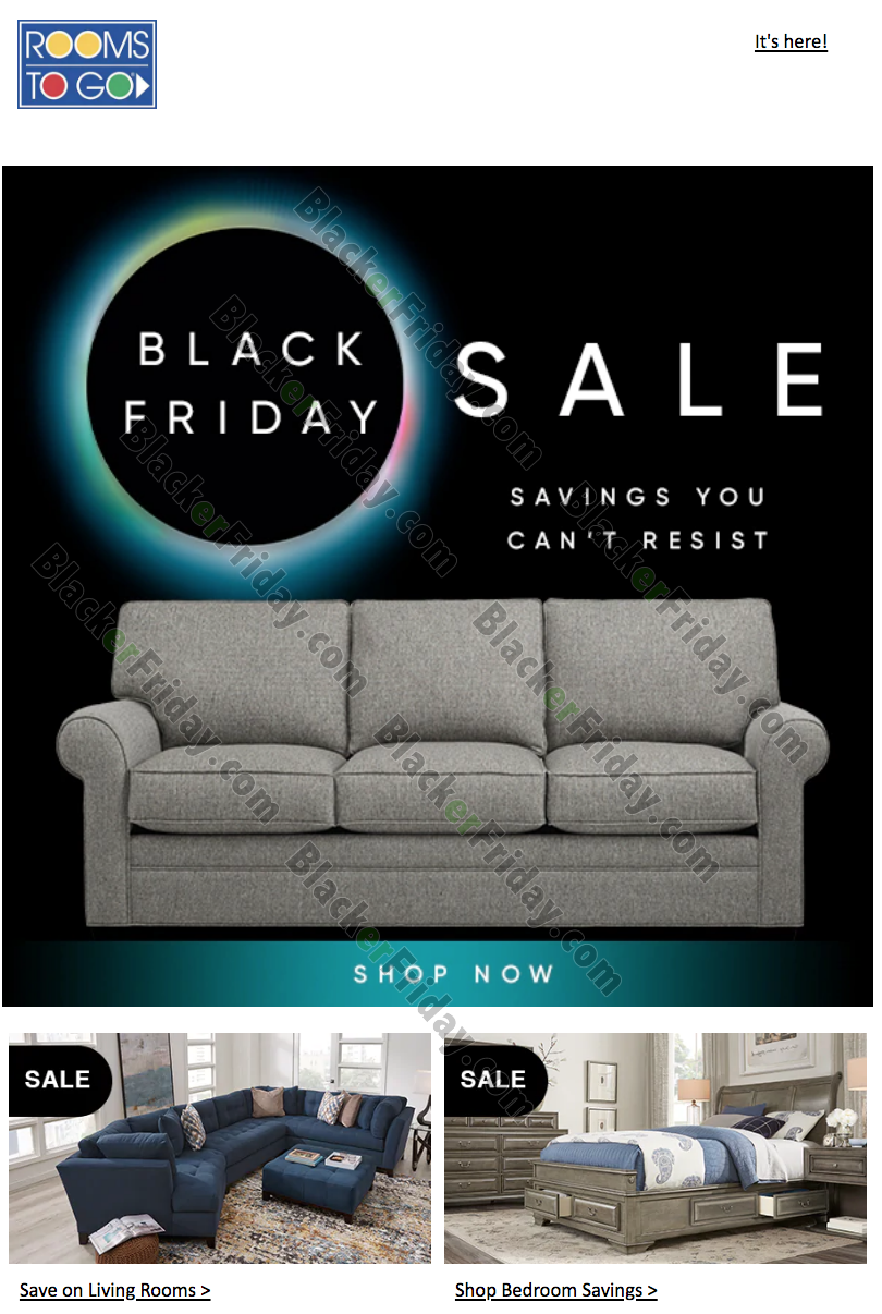 Rooms To Go Black Friday 2021 Sale What to Expect Blacker Friday