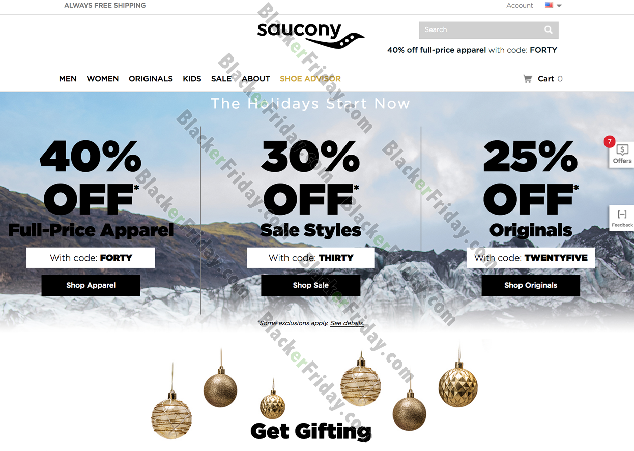 Saucony Black Friday 2021 Sale - What 