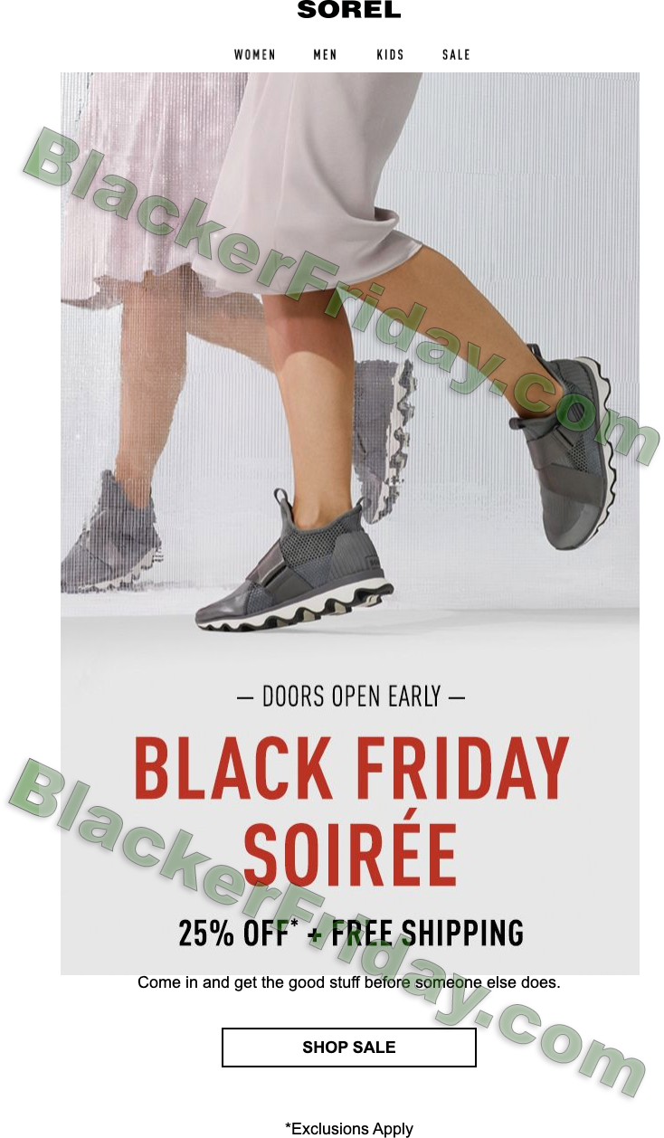 sorel black friday deals
