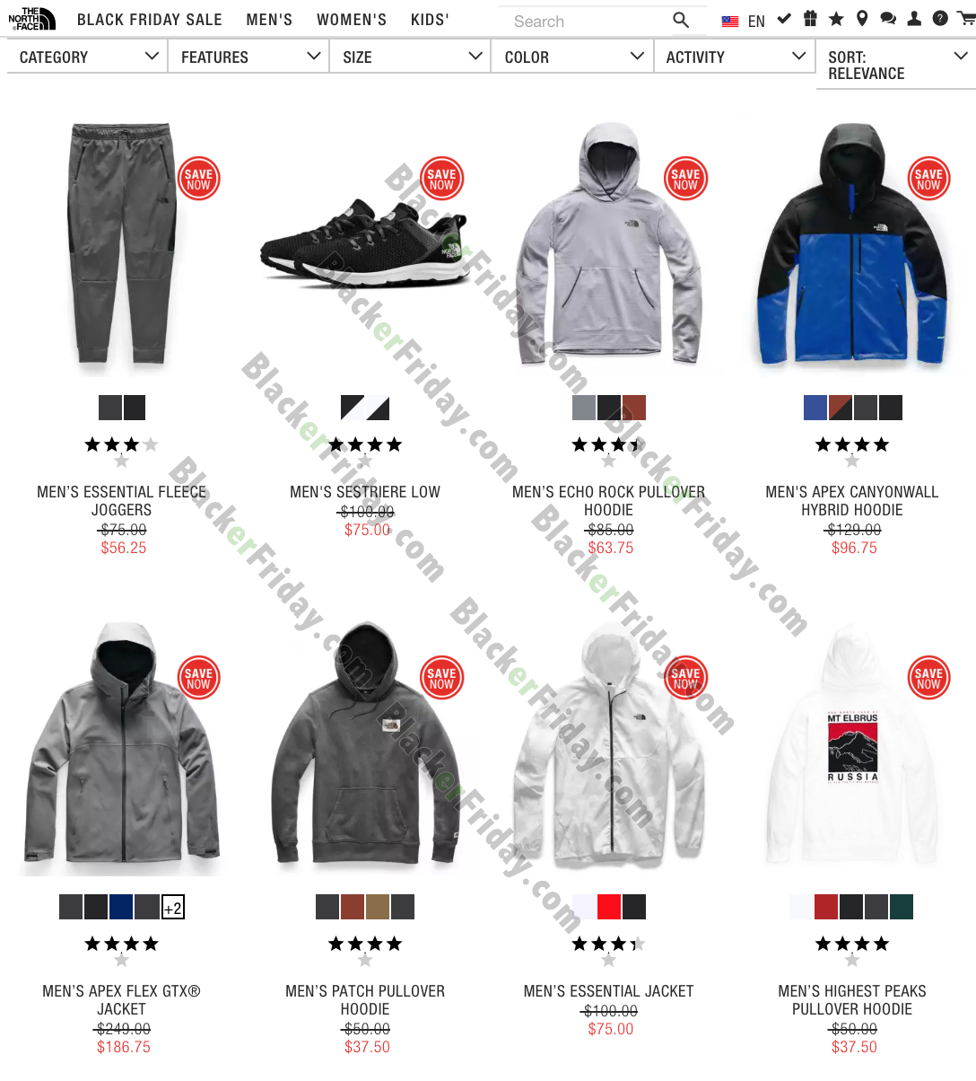 cyber monday north face deals 2018