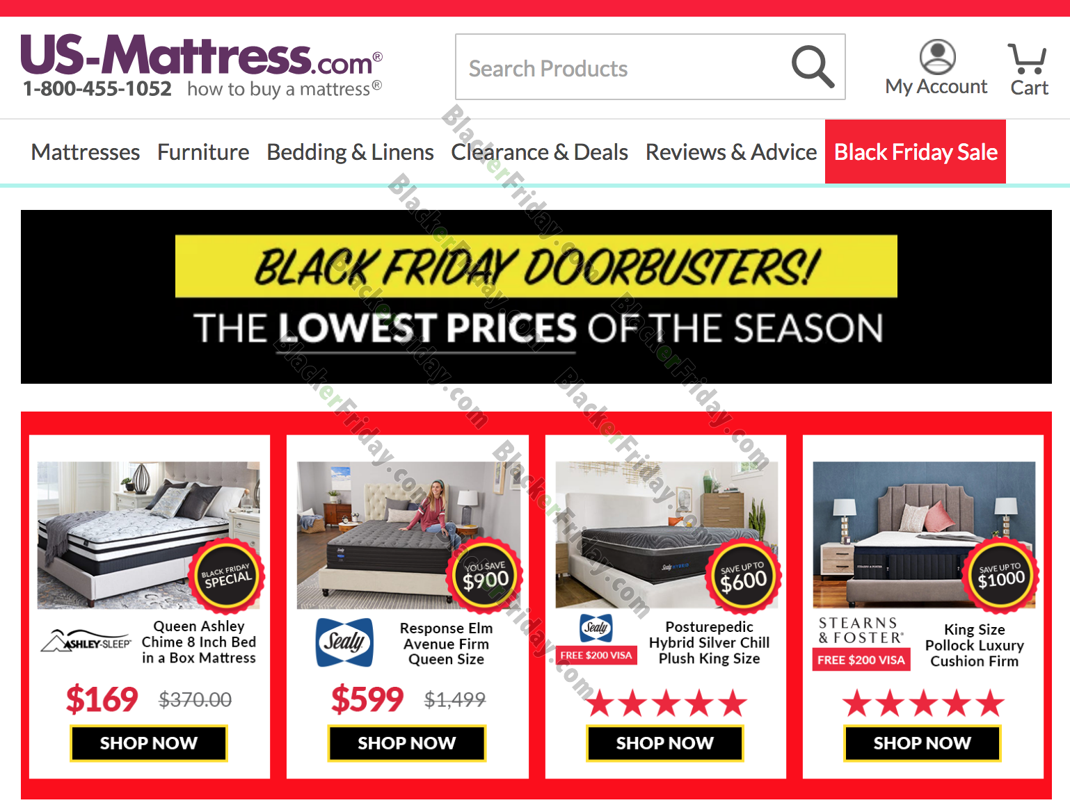 us mattress black friday sale