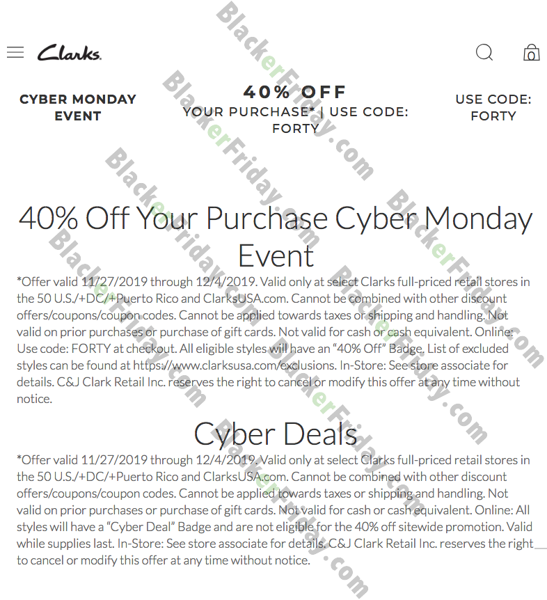 clarks shoes cyber monday sale