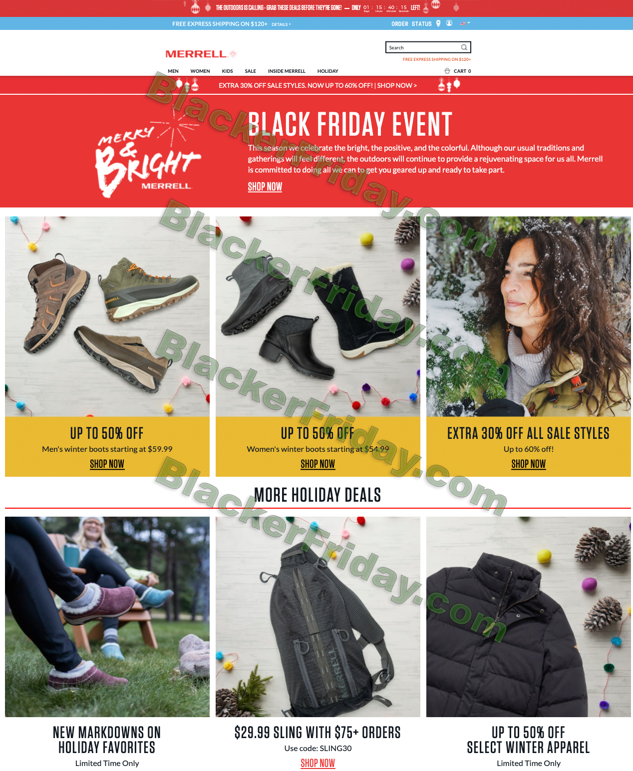 Merrell Cyber Monday 2021 Sale - What 