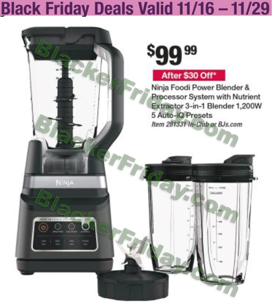 Ninja Blender Black Friday 2021 Sale - Here's What's Coming! - Blacker ...