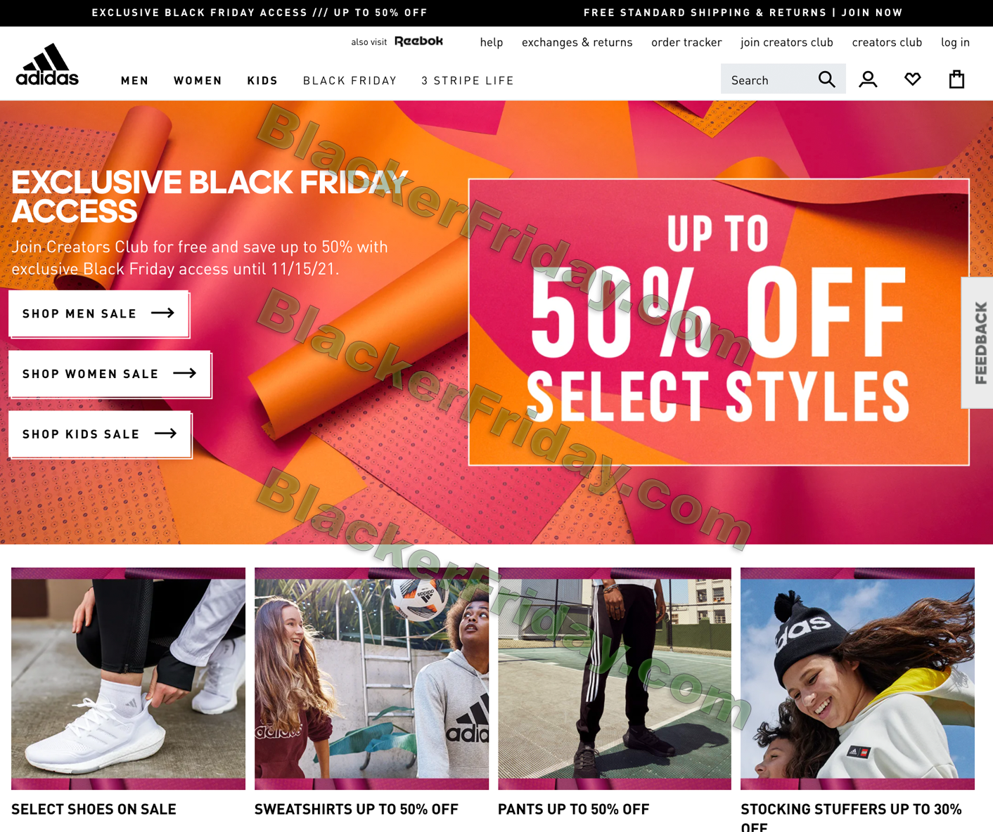 Adidas' Black Friday 2023 Ad Sale Blacker