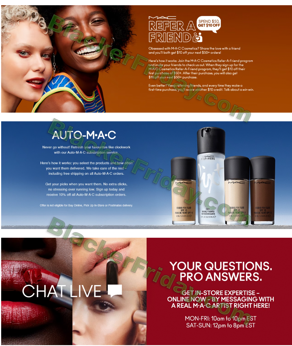 mac cosmetics prices